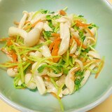 レンジで簡単小鉢☆ブナピーと豆苗のポン酢あえ★